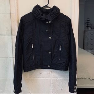 VdeV PARIS MADE IN FRANCE BLACK OUTDOOR JACKET